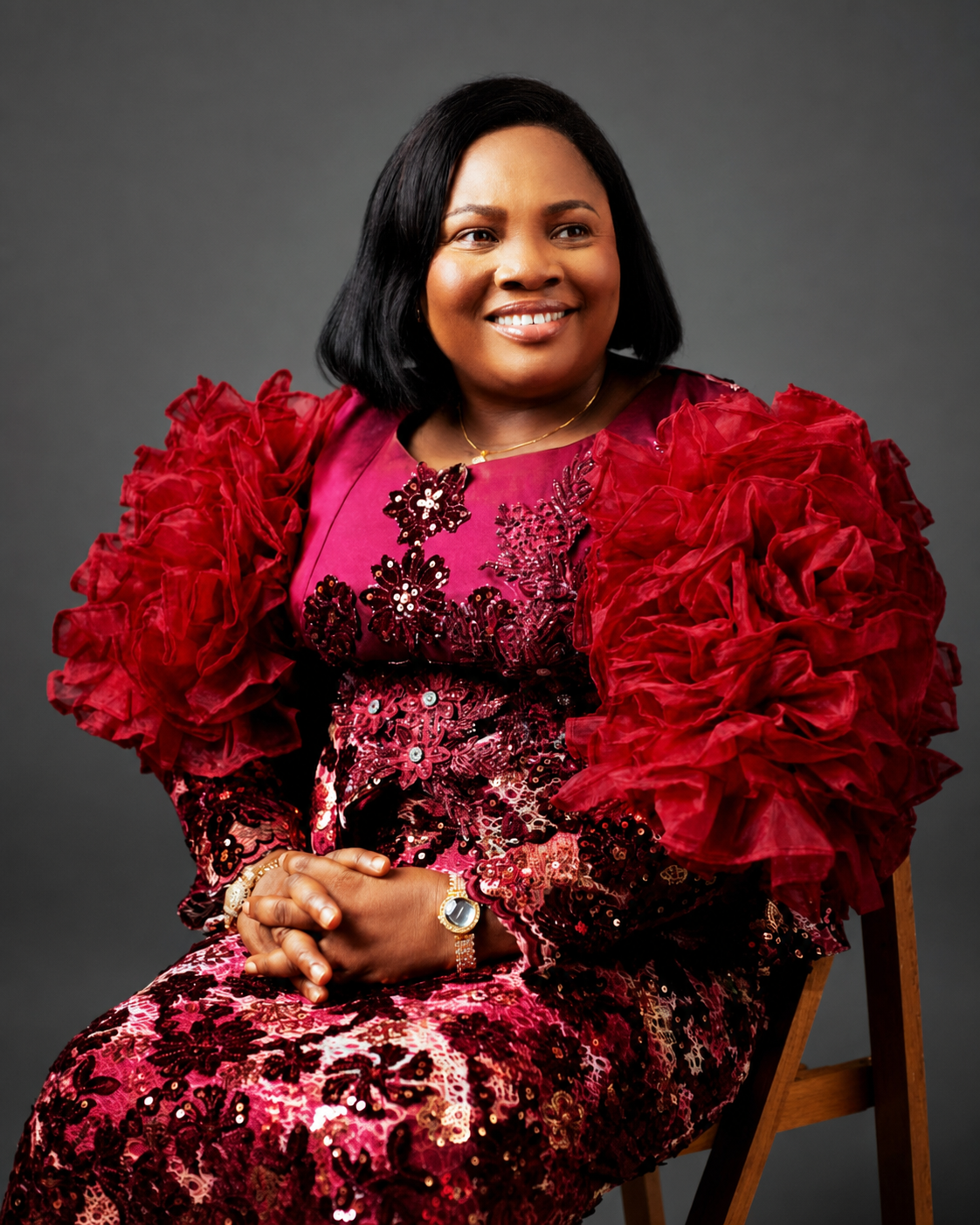 Mrs. Oluwatoyin Abigail Adeboboye, founder of Praise My Weapon Outreach